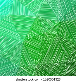 Hand-drawn pencil background. Marker hatching background. Alluring pencil sketch with colorful strokes. Charming vector illustration.