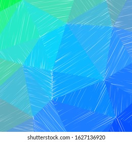 Hand-drawn pencil background. Marker hatching background. Alive pencil sketch with colorful strokes. Modern vector illustration.