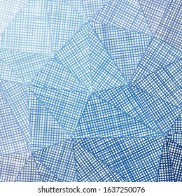 Hand-drawn pencil background with marker hatching. Adorable pencil sketch with colorful strokes. Worthy vector illustration.