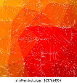 Hand-drawn pencil background. Marker hatching background. Admirable pencil sketch with colorful strokes. Noteworthy vector illustration.