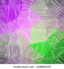 Hand-drawn pencil background. Marker hatching background. Admirable pencil sketch with colorful strokes. Unique vector illustration.