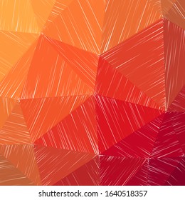Hand-drawn pencil background. Marker hatching background. Alluring pencil sketch with colorful strokes. Awesome vector illustration.