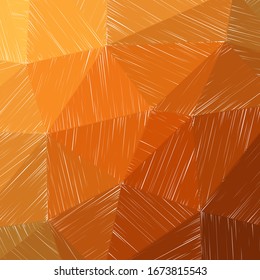 Hand-drawn pencil background. Marker hatching background. Alluring pencil sketch with colorful strokes. Attractive vector illustration.
