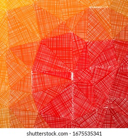 Handgezeichneter Bleistift-Hintergrund. Marker brüchiger Hintergrund. Tatsächliche Bleistiftskizze mit bunten Strichen. Unvorstellbare Vektorillustration-Illustration.