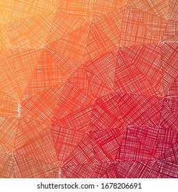 Fondo del lápiz dibujado a mano. Fondo de rayado del marcador. Esbozo real de lápiz con trazos coloridos. Interesante ilustración vectorial.