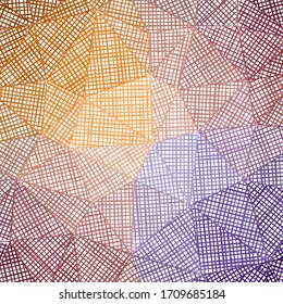 Fondo del lápiz dibujado a mano. Fondo de rayado del marcador. Esbozo real de lápiz con trazos coloridos. Impresionante ilustración vectorial.