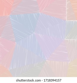 Hand-drawn pencil background. Marker hatching background. Alive pencil sketch with colorful strokes. Popular vector illustration.