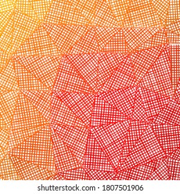 Hand-drawn pencil background. Marker hatching background. Actual pencil sketch with colorful strokes. Popular vector illustration.
