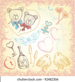 Hand-drawn Pet's Love