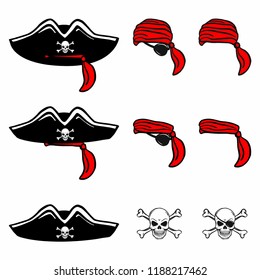 pirate bandana hat