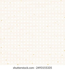 Hand-drawn polka dot pattern illustration background material