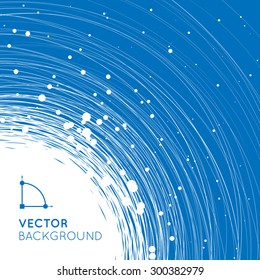 Hand-drawn scribble circle. Elements for design. Vector illustration.