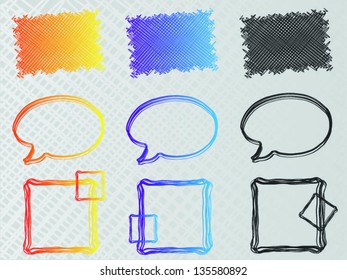 Hand-Drawn Scribble Vectors