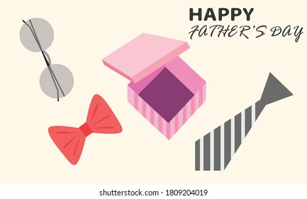 Hand-drawn set of masculine items. Masculinity illustrations. Isolated objects on a white background. Happy fahter's day