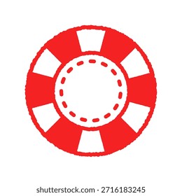Ilustración de icono simple dibujado a mano: Chip