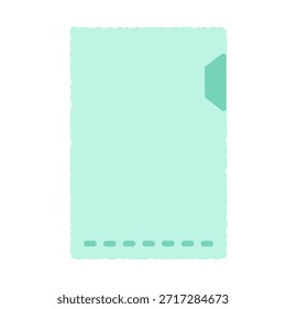 Hand-drawn single icon illustration file