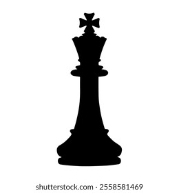 Hand-drawn sketch of Bishop chess piece on a white background. Chess pieces. Chess. Check mate