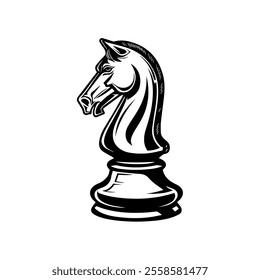 Hand-drawn sketch of Bishop chess piece on a white background. Chess pieces. Chess. Check mate