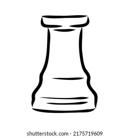 Handdrawn Sketch Set Chess Pieces On Stock Vector (Royalty Free ...