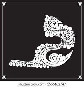 Hand-drawn sketch vectors of tendrils for decorative, carvings and borders patterns. It can also use for ornaments, frames and logos, with Javanese ethnics.