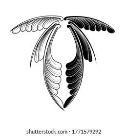 Hand-drawn sketch vectors of tendrils for decorative, carvings and borders patterns. It can also use for ornaments, frames and logos, with Javanese ethnics.