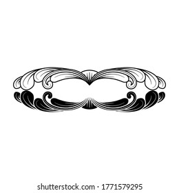 Hand-drawn sketch vectors of tendrils for decorative, carvings and borders patterns. It can also use for ornaments, frames and logos, with Javanese ethnics.