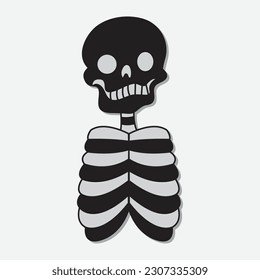 hand-drawn Skull vector svg design
