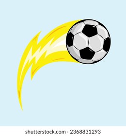 Hand-Drawn Soccer Ball vector illustration