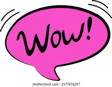 Handdrawn Speech Bubble Highlighted On White Stock Vector (royalty Free 