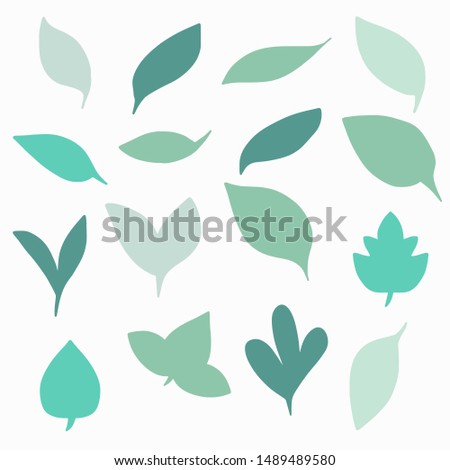 Hand-drawn speech bubble vector set.