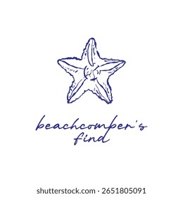 Design desenhado à mão de estrelas-do-mar e recifes subaquáticos capturando elementos costeiros e oceânicos. ilustração de uma tartaruga marinha nadando graciosamente em águas tropicais. 