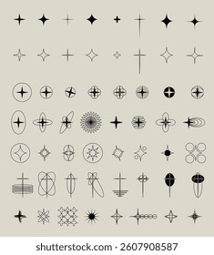 Hand-Drawn Stars Collection – Vector Doodle Style
