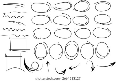 The hand  drawn
