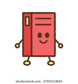 Carácter de estilo dibujado a mano archivo de ilustración de icono único