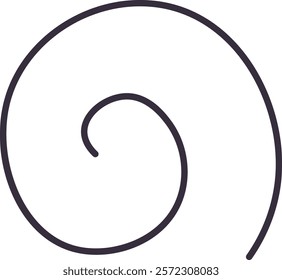 Handdrawn Swirl Scribble Vector Illustration