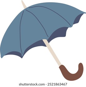 Handdrawn Umbrella Accessory Vector Illustration
