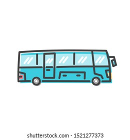 Hand-drawn from various transportations. Visit my profile for more doodle vector.