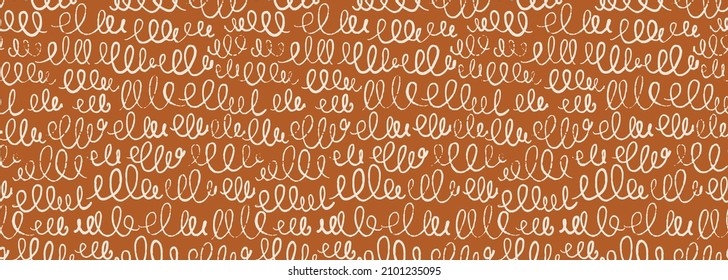 Hand-drawn vector abstract brush stroke pattern. Seamless geometric backgrounds. Boho nursery ethnic doodles. Scribbles, lines, pen marks.