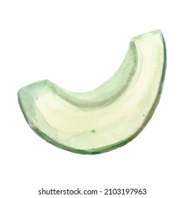 Vector de mano, corte de aguacate. Colección de imágenes de alimentos saludables. Conjunto de acuarelas.
