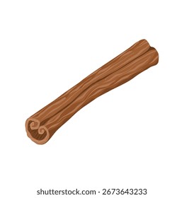 A hand-drawn vector element with cinnamon sticks . Perfect for food and beverage designs or adding a cozy touch to holiday illustrations.