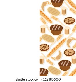 Handdrawn vector illustration for bakery as a banner, or logo, or a sticker for shop. Tag for high quality goods . Material for advertising, promotional campaign. EPS 10
