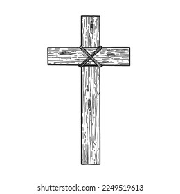 9,800+ Wooden Crosses Stock Illustrations, Royalty-Free Vector