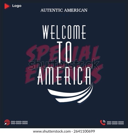 Hand-drawn vector illustration featuring alphabet elements, American-themed icons, and creative calligraphy — ideal for educational designs, brochures, and artistic covers.

