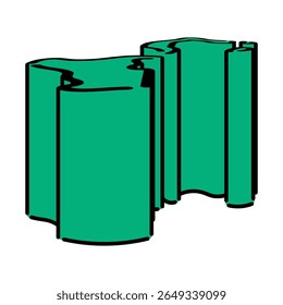 Hand-drawn vector of Lankaran, Azerbaijan for various uses.