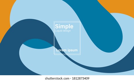 A handdrawn vector liquid / wave. Can used for banner, landing page, web design, print material and etc.
