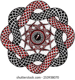 Hand-drawn Vector Mandala 