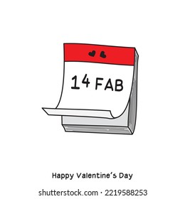 Hand-drawn vector postcard happy valentines day. Best wishes.  Drawing. Holiday. Congratulation. Card. Heart. Red. Love.