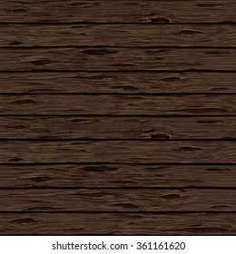 Hand-drawn vector seamless wooden texture, 