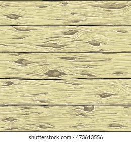Hand-drawn vector seamless wooden texture, 