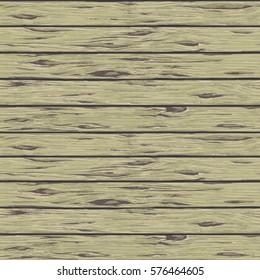 Hand-drawn vector seamless wooden texture, 